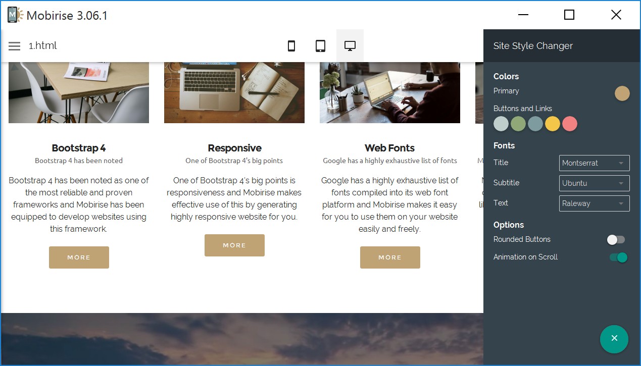 HTML Responsive Web Page Creator Review