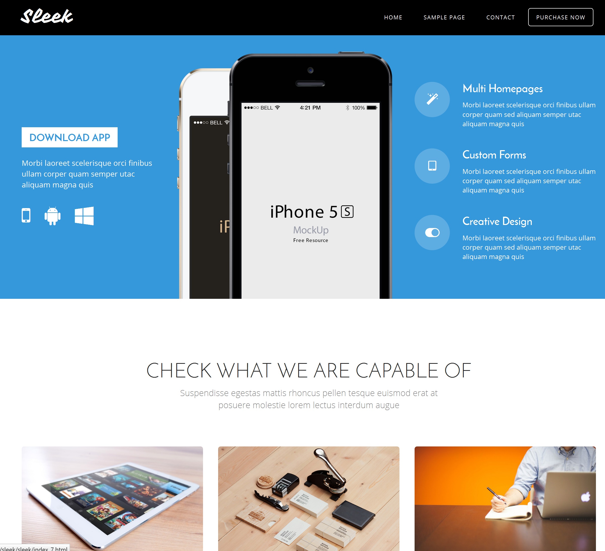 Responsive Bootstrap Blog Theme