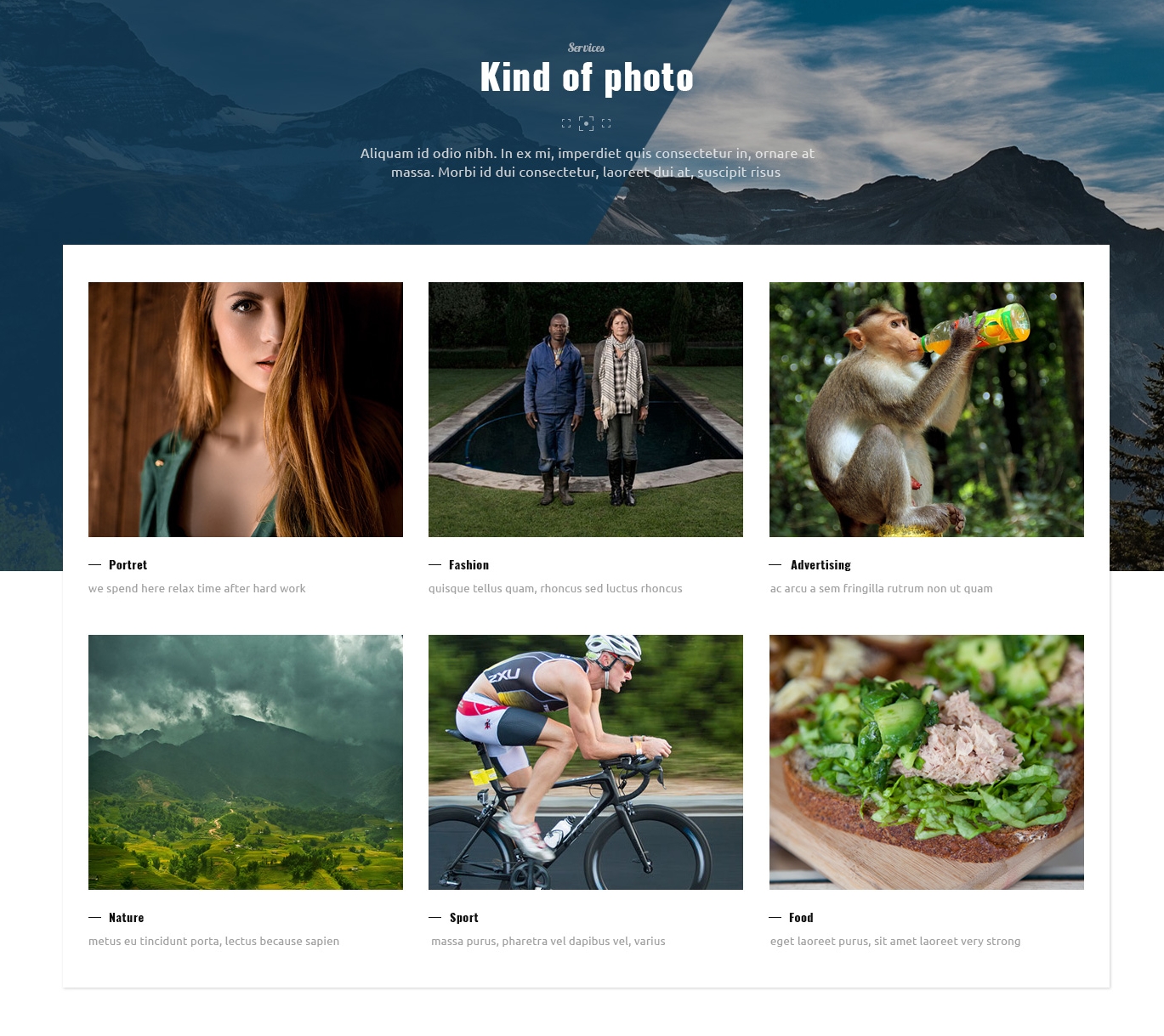 HTML5 Bootstrap Website Theme