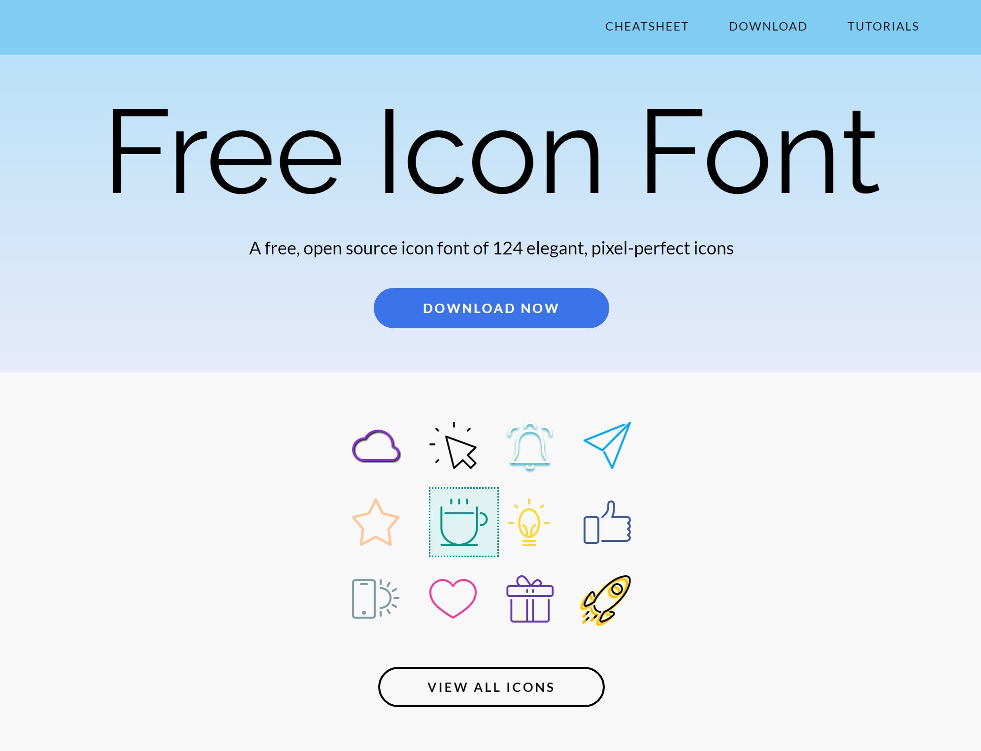Bootstrap Icon Fonts