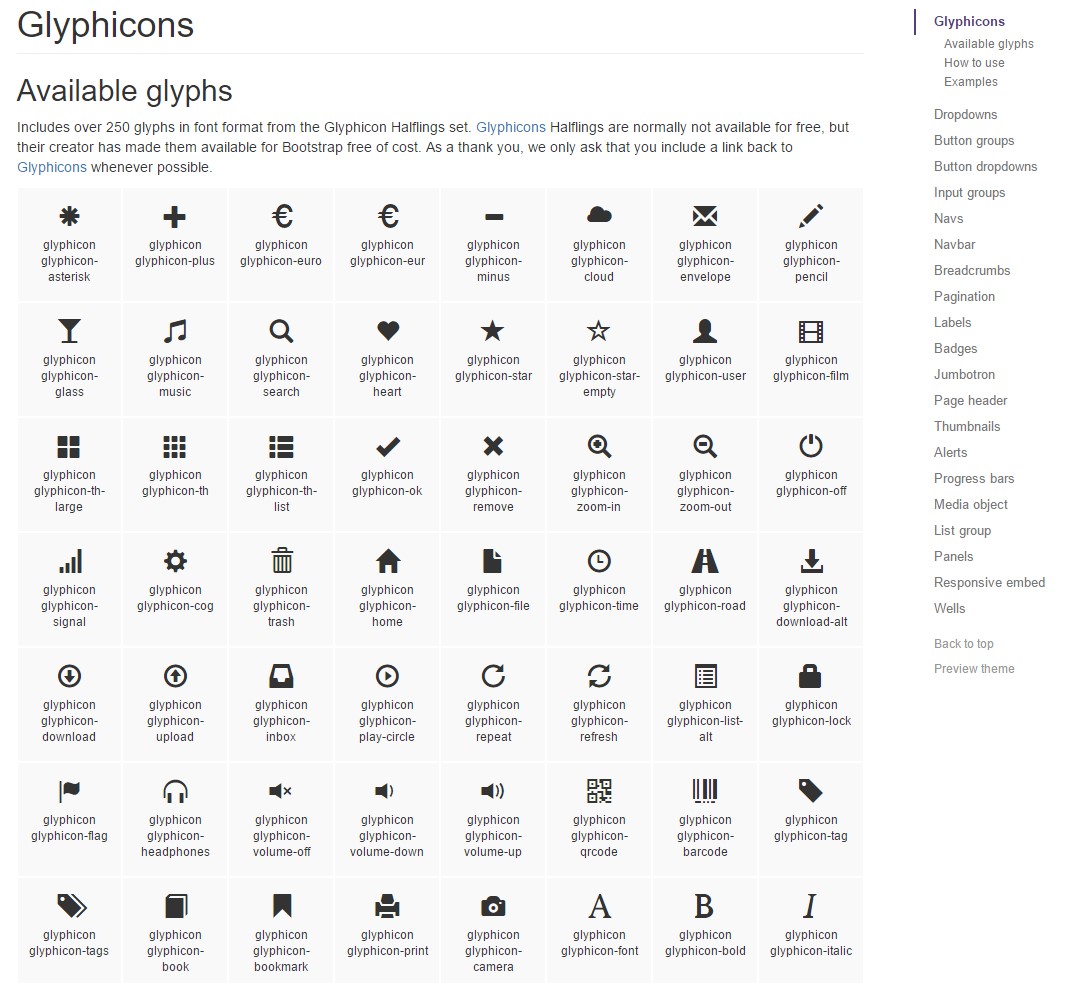 Bootstrap Icons  formal  information