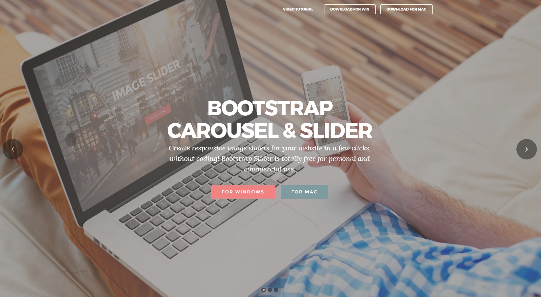 Bootstrap Carousel & Slider